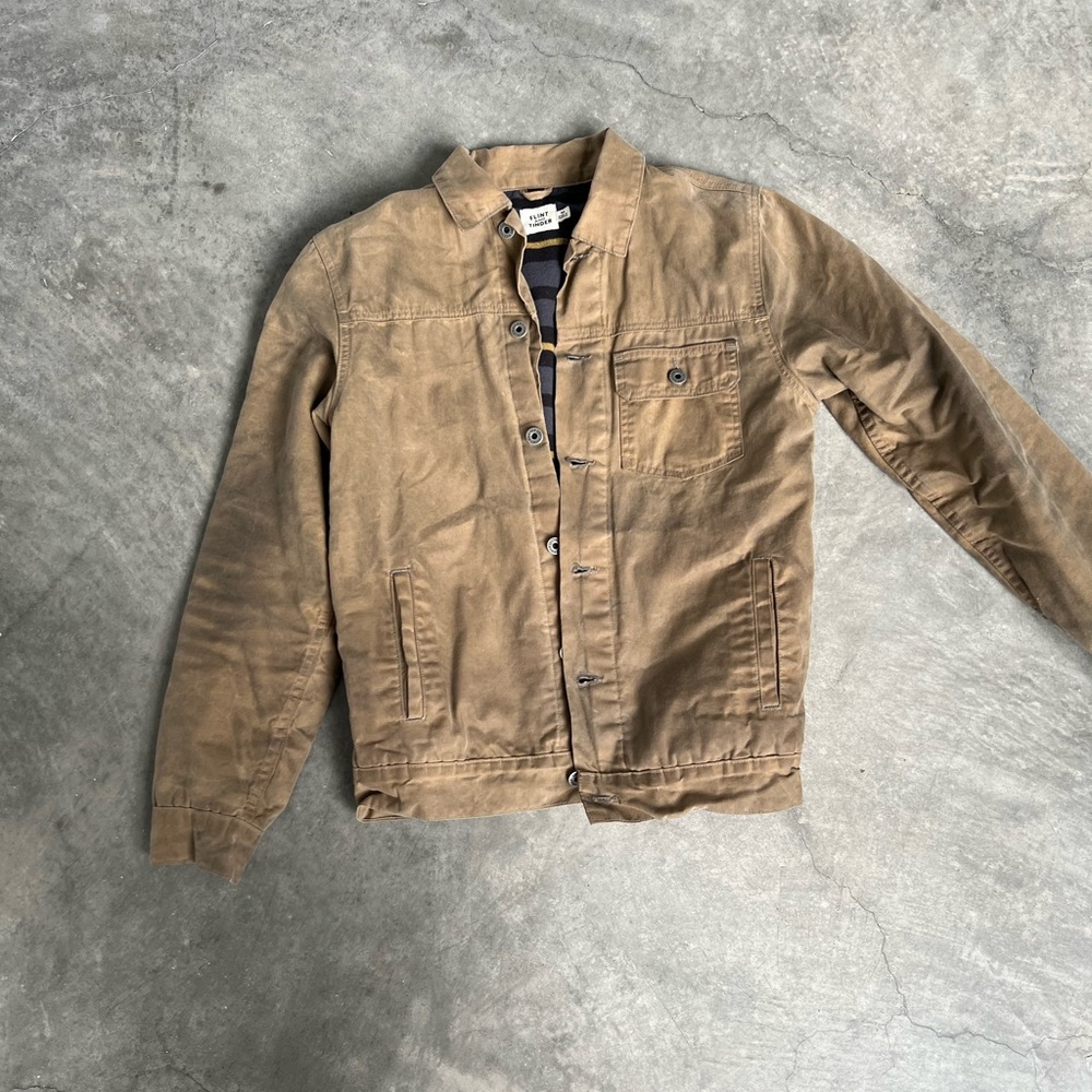 flint and tinder wax jacket